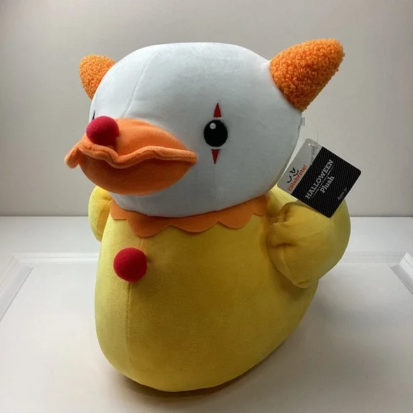 Halloween Clown Quackerz Jeep Plush Yellow Duck Spooky 210193-1