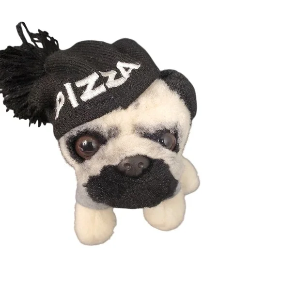 Gund Doug The Pug Thug‎ Life Mini Plush 5