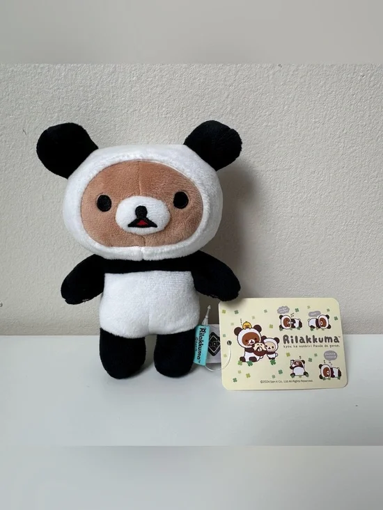 Rilakkuma Panda Small Plush