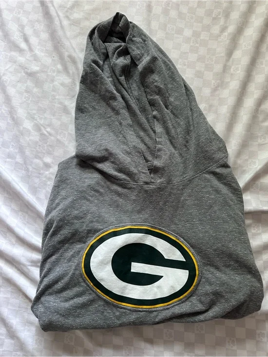 Fanatics Gray Speckled Hooded Pullover