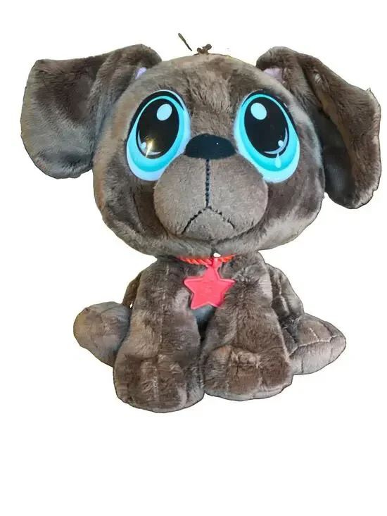 Little Tikes Rescue Tales RT Puppy Dog Plush Chocolate Lab Pup Stuffed Toy 10”