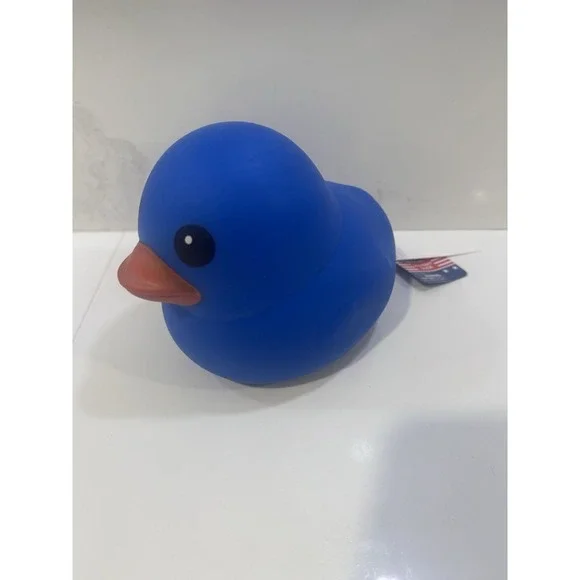 Squeezy Sunny Days Jumbo Blue Squishy Duck Toy TikTok Viral NWT
