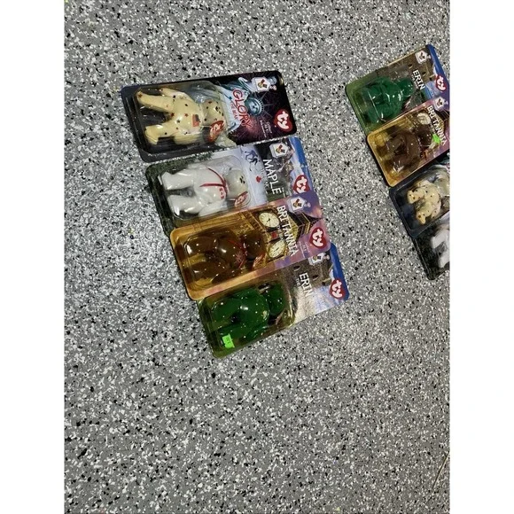 TY McDonalds Beanie Baby Erin Maple Britannia Glory the Bear  1999 FULL SET OF 4