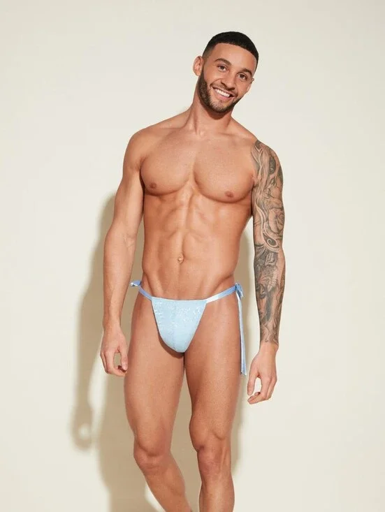 Cosabella Light Blue Men’s Tie-Side Brief