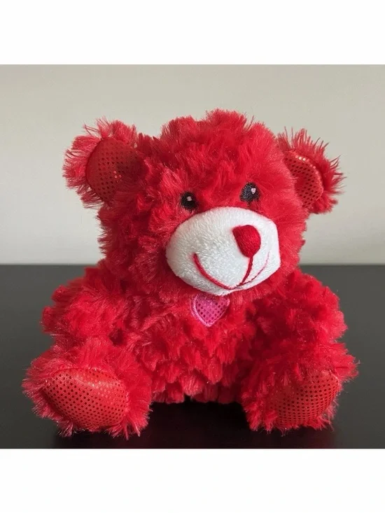 Greenbrier Red Heart Bear Plush Stuffed Animal 5.5 Inch All Ages