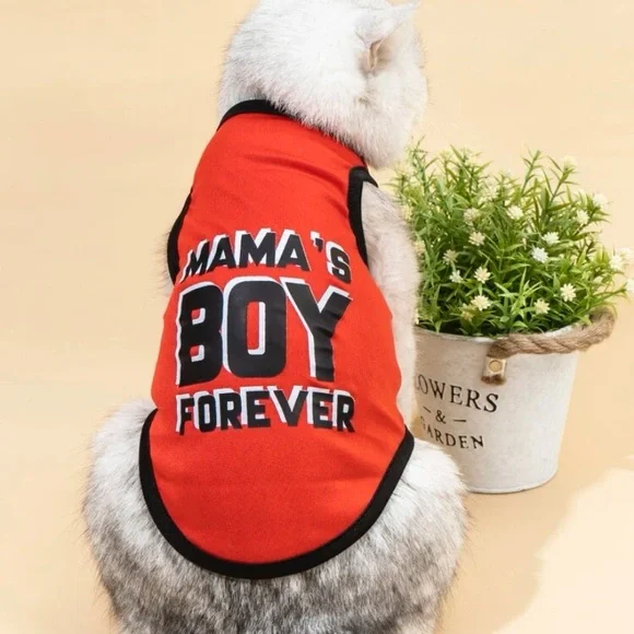 Letter graphic pet tank‎