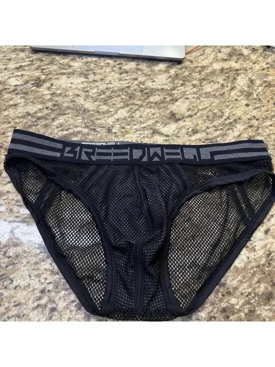 Men's Black Boxers-and-brief