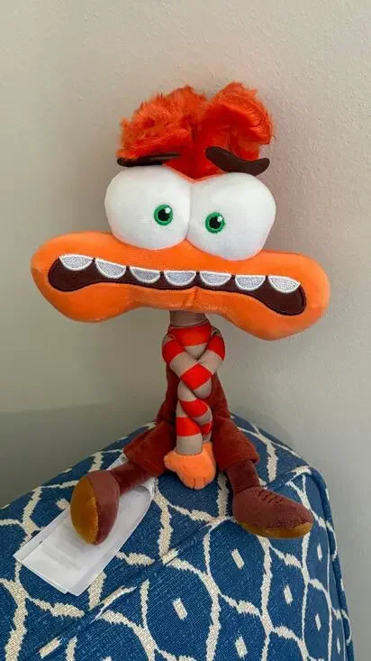 2024 Disney Parks Pixar Inside Out 2 Anxiety Plush 12