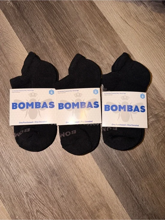 Bombas No-Show Socks - Black (3-Pack)