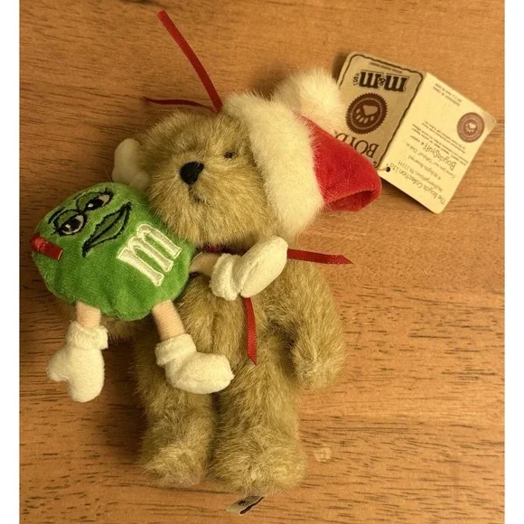 Boyds M&M Bear Ornament Jolly 5
