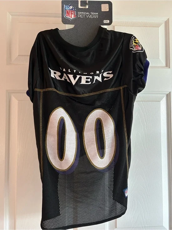 NFL Baltimore Ravens Black & Purple Dog Jersey