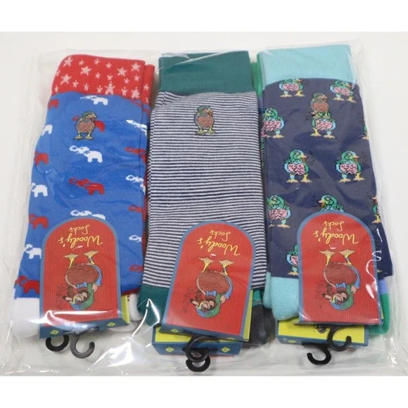 Woody's Men's 6 Pack‎ of Socks