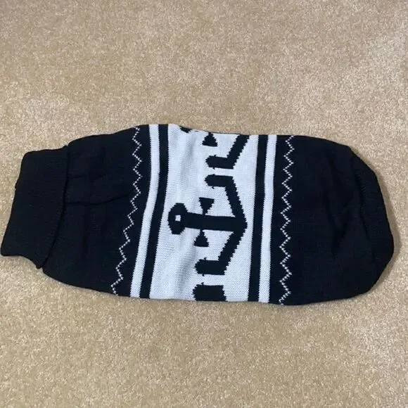 Dog Sweater with Anchor Design XXL NEW