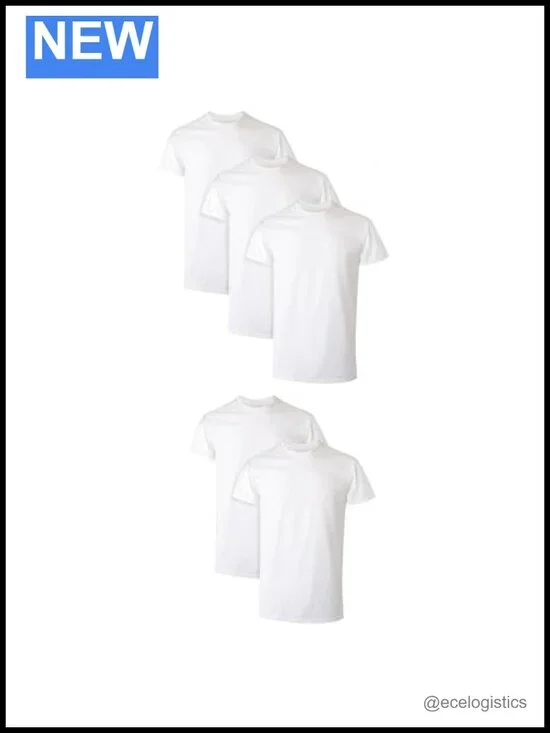 Men's Performance Undershirt 5-Pack X-Temp Moisture-Wicking Crewneck
