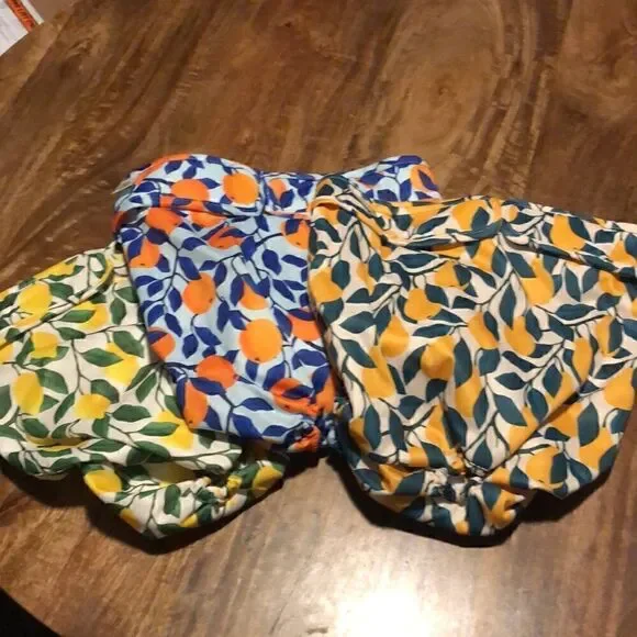Pet Magasin Washable Female Dog Diapers, Botanical Fruit, 3 count, size Large