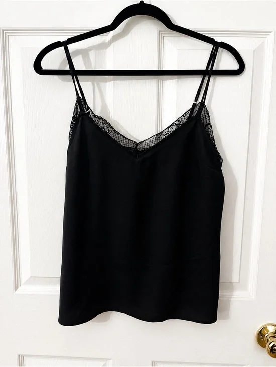 Black Abercrombie Lace Tank