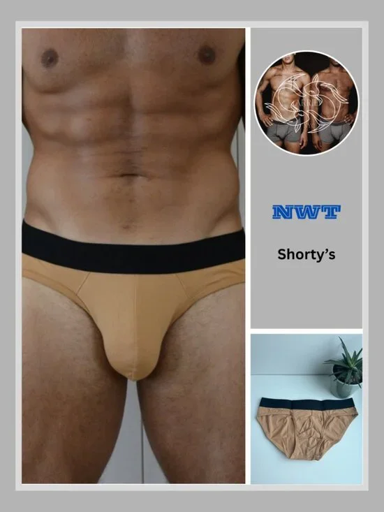 Shorty's Menswear - Hammock Brief - Beige (M)