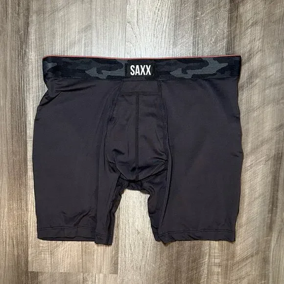 Saxx Multi-Sport Mesh Ballpark Pouch Pro Stop Drop Tech Boxer Brief (NWOT) - M