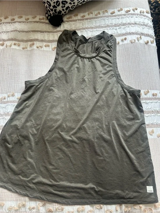 Vuori Olive Muscle Tee Tank Top