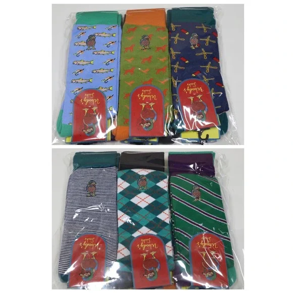 Woody's Men's‎ 6 Pack of Socks