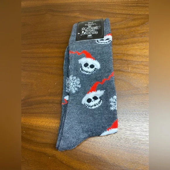 NWT Men's CHRISTMAS‎ Socks Nightmare Before Christmas L  9-13