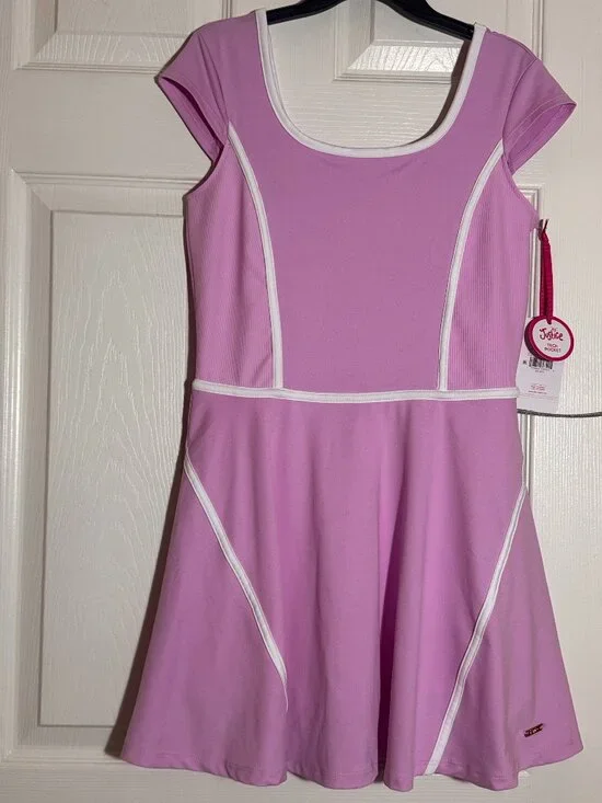 NWT Justice Girls Active Everyday Cap Sleeve Skater Dress M L NEW