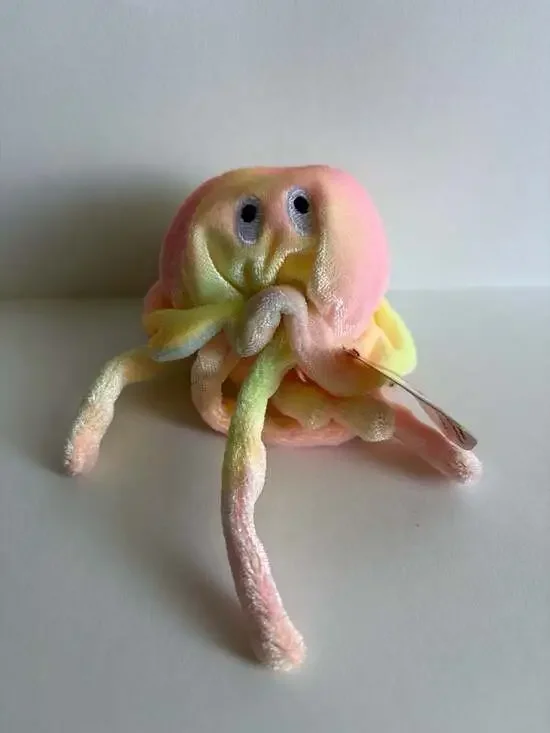Ty Teenie Beanie Babies Goochy the Jellyfish Plush