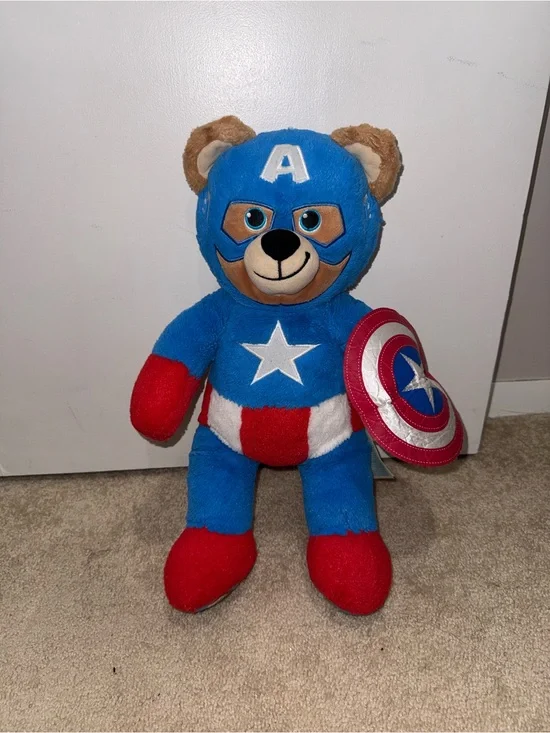 Build-A-Bear Workshop Marvel Captain America Plush