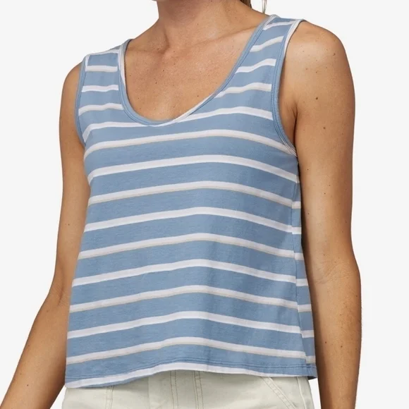 Patagonia Striped Tank Top Size Medium NWT