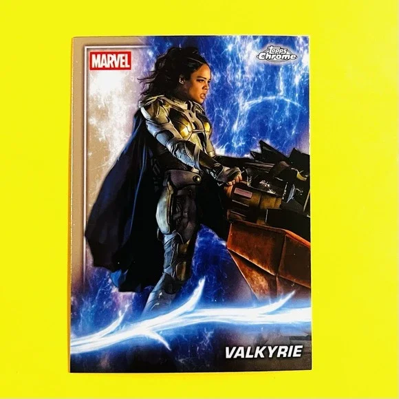 2025 Topps Chrome‎ Marvel Studios Valkyrie #74 Phase Three Thor Ragnarok