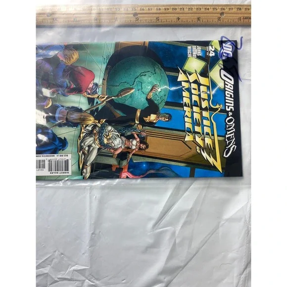 Justice Society of America Origins‎ and Omens 24 Comic Book DC Comics 2009