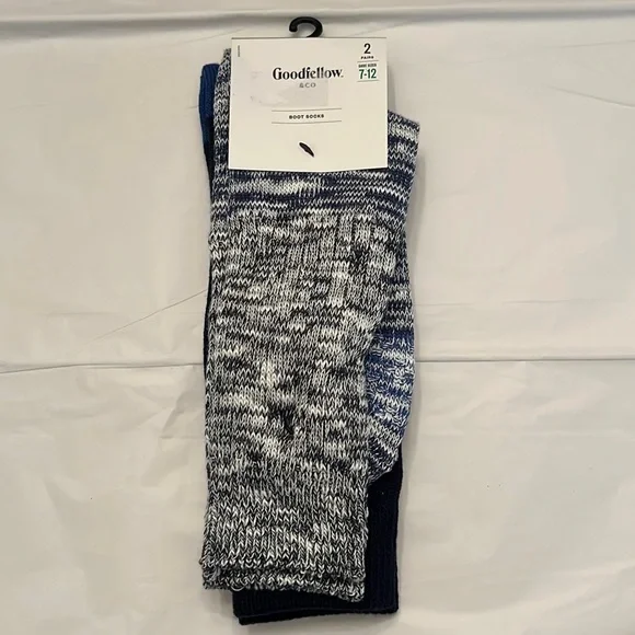 Goodfellow & Co 2 pairs boot‎ socks, New