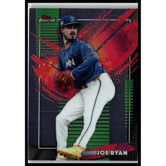 2026 Topps Finest Joe Ryan #213 Minnesota Twins RARE