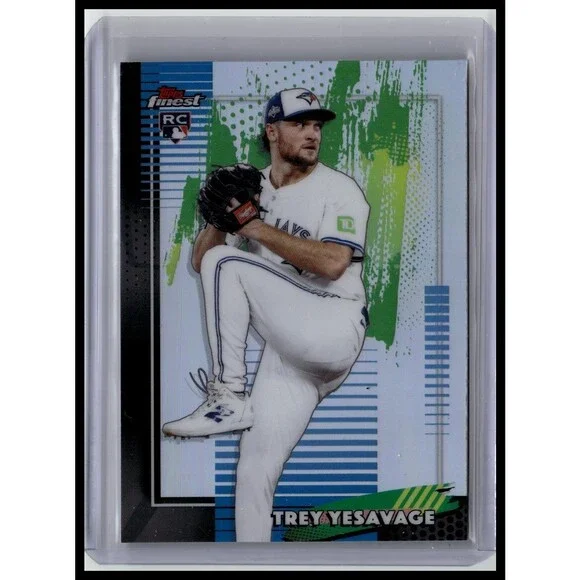 2026 Topps Finest Trey Yesavage #96 Refractor Blue Jays Common
