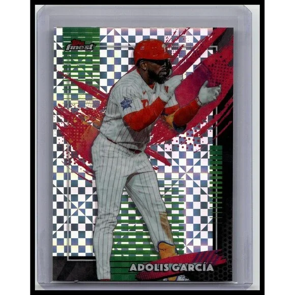 2026 Topps Finest Adolis García #256 Phillies Rare