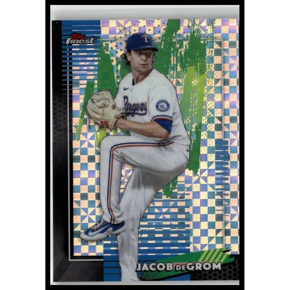 2026 Finest Jacob deGrom Geometric Refractors