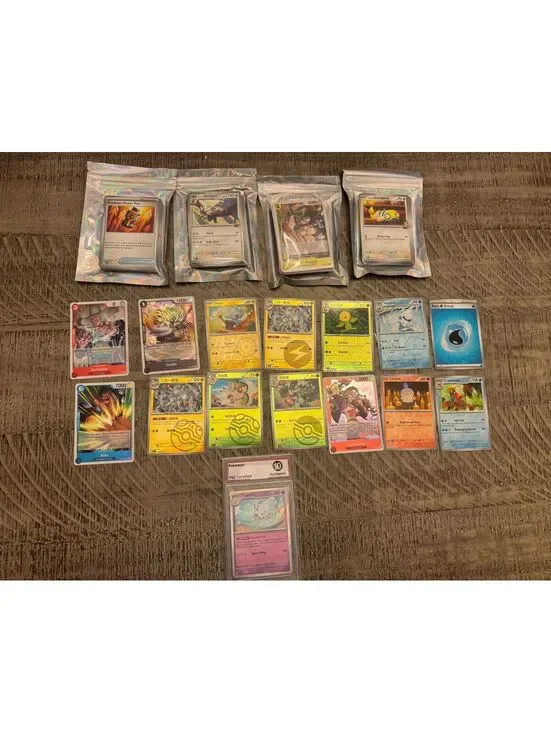 134 Card Pokemon One Piece TCG Lot Togekiss Trophy Grading 10 Authentic Slab