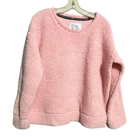 MukLuks Sherpa Pink Top
