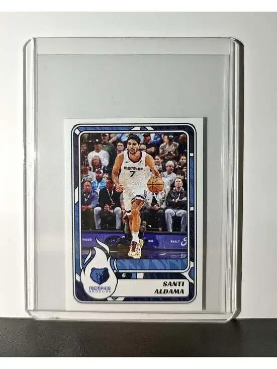 Santi Aldama 2024-25 Panini NBA #376 Sticker Card Memphis Grizzlies