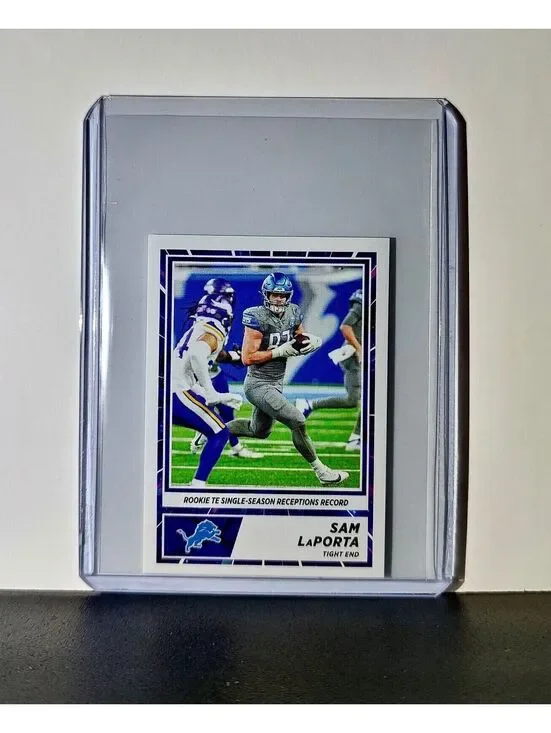 Sam LaPorta 2024 Panini NFL Sticker #29 Detroit Lions