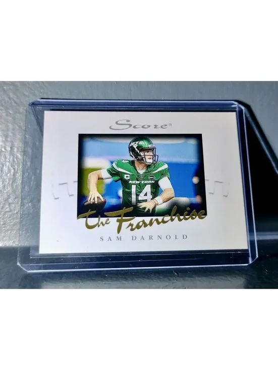 Sam Darnold 2020 Panini NFL Instant Score The Franchise #30 Card 1/1251