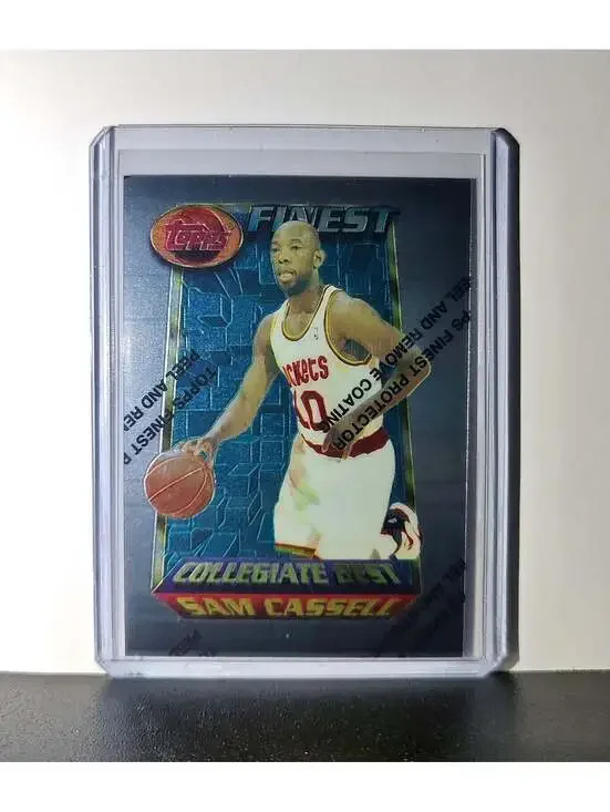 Sam Cassell 1994-95 Topps Finest #209 Collegiate Best