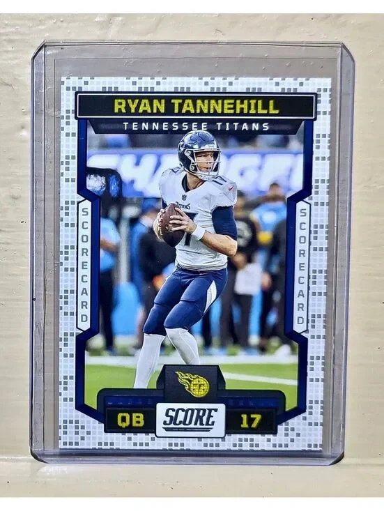 Ryan Tannehill 2023 Panini NFL 28 Score Scorecard Football Card Tennessee Titans