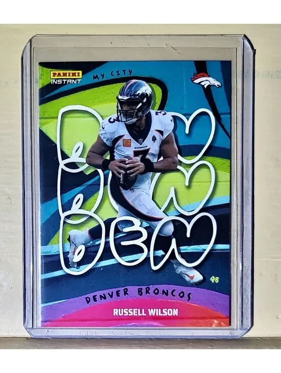 Russell Wilson 2022 Panini NFL MyCity #10 Football Card 1/1860