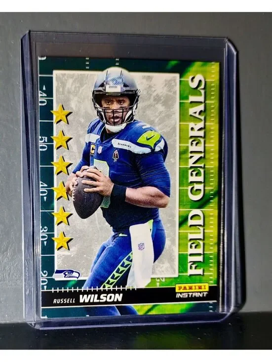 Russell Wilson 2021 Panini NFL Instant Field Generals #29 Rookie Card 1 of 2088