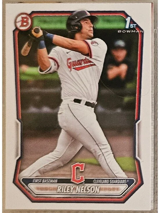 2026 Bowman Prospects 1st Riley Nelson #BP-124 Cleveland guardians
