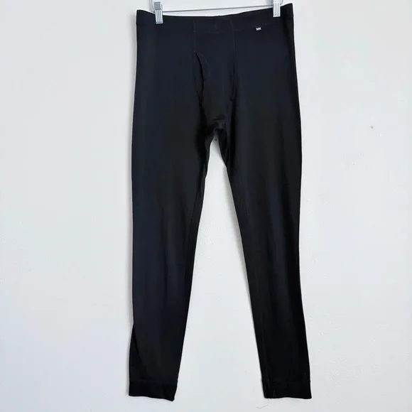 Helly Hansen Baselayer Long John’s Thermal Underwear Outdoor Workwear Black Sz L