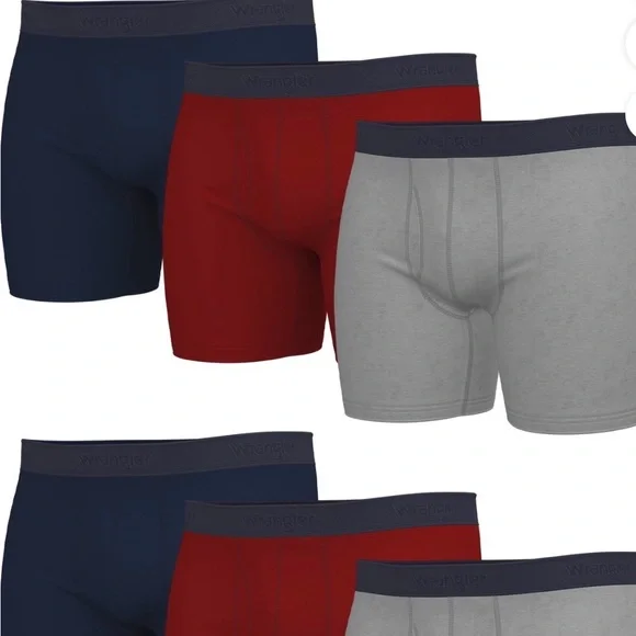 NWT Wrangler 5* Premium Men’s 6-Pack Cotton Stretch 6