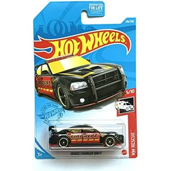 Hot Wheels Dodge Charger Drift HW Rescue 5/10 White 76/250