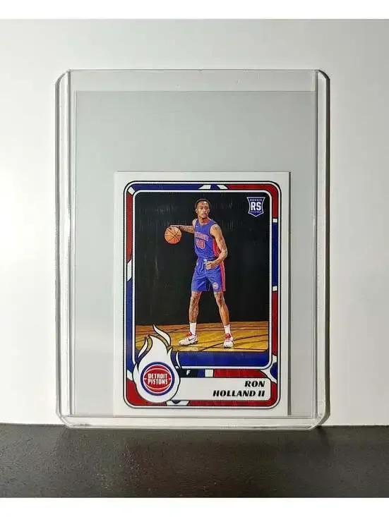 Ron Holland II Rookie 2024-25 Panini NBA #185 Sticker Card Detroit Pistons